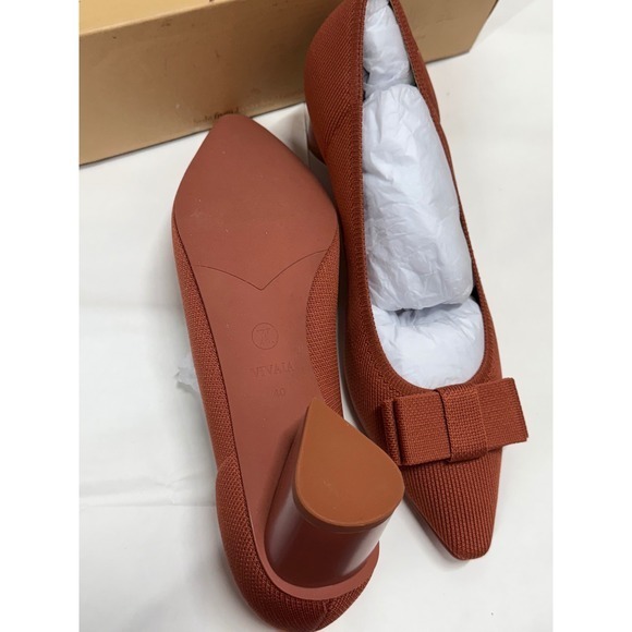 VIVAIA‎ Pointed-Toe Bow Heels size EU/40 US/9 - Picture 5 of 8
